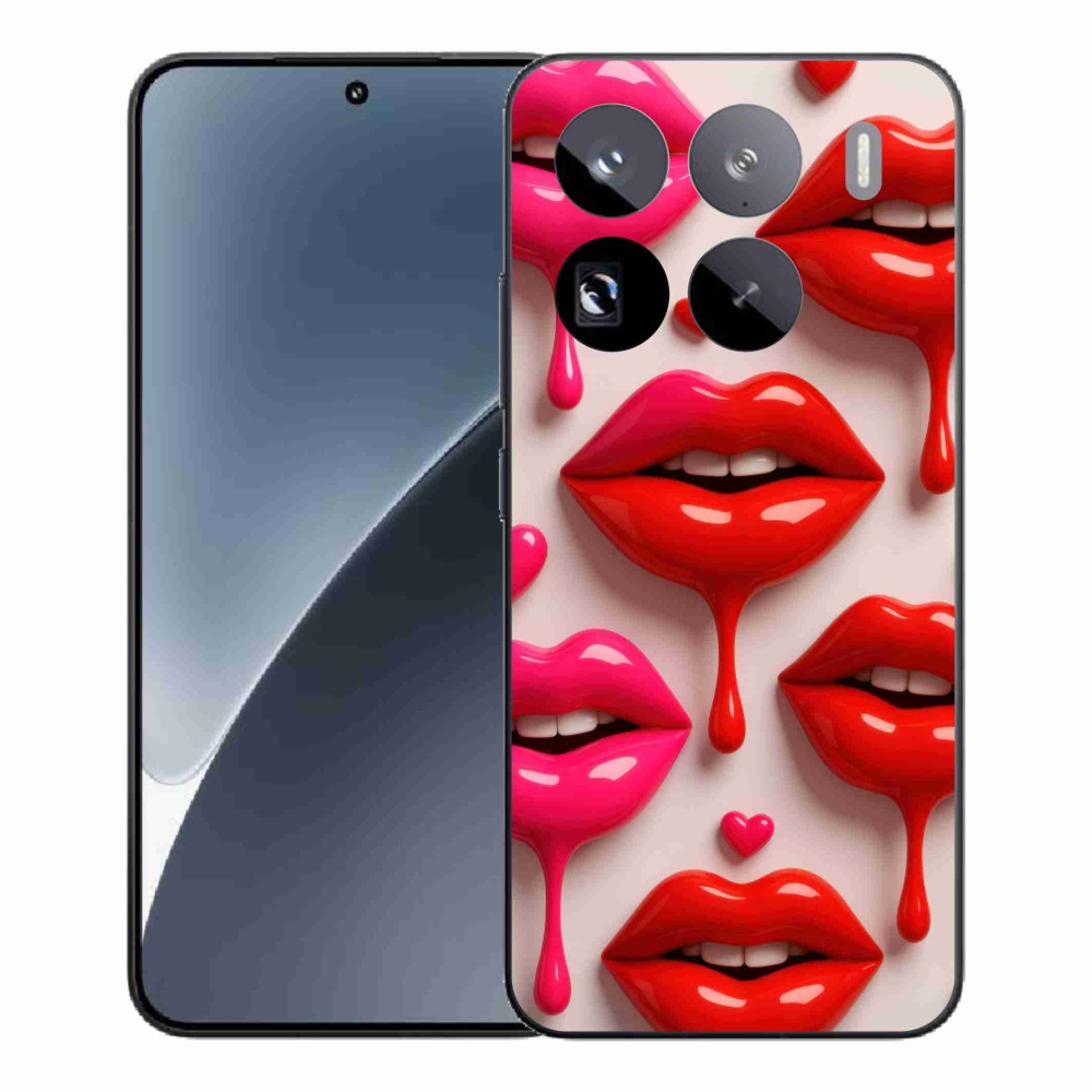 Gél borítás mmCase a Xiaomi 15 Pro készülékhez - ajkak 2