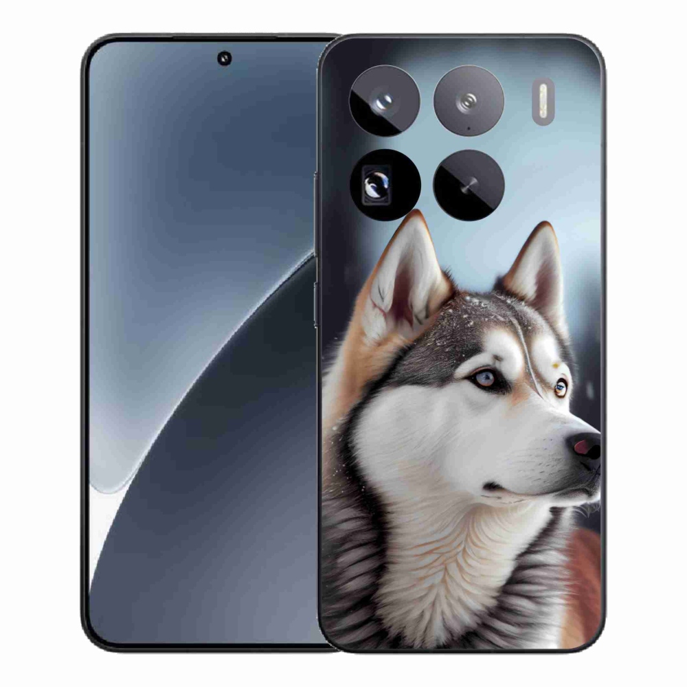 Gél borítás mmCase a Xiaomi 15 Pro-hoz - Szibériai Husky