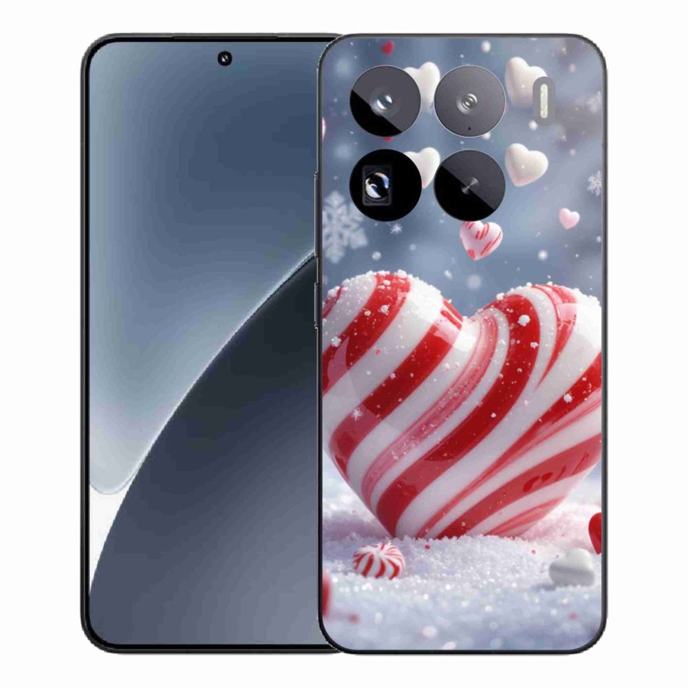 Gél borítás mmCase a Xiaomi 15 Pro számára - édes szív