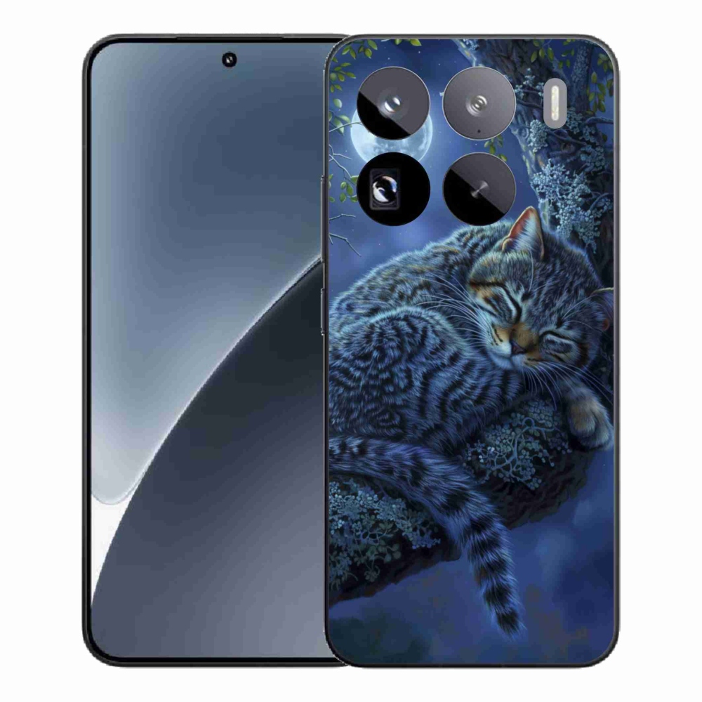 Gél borítás mmCase a Xiaomi 15 Pro-hoz - alvó macska