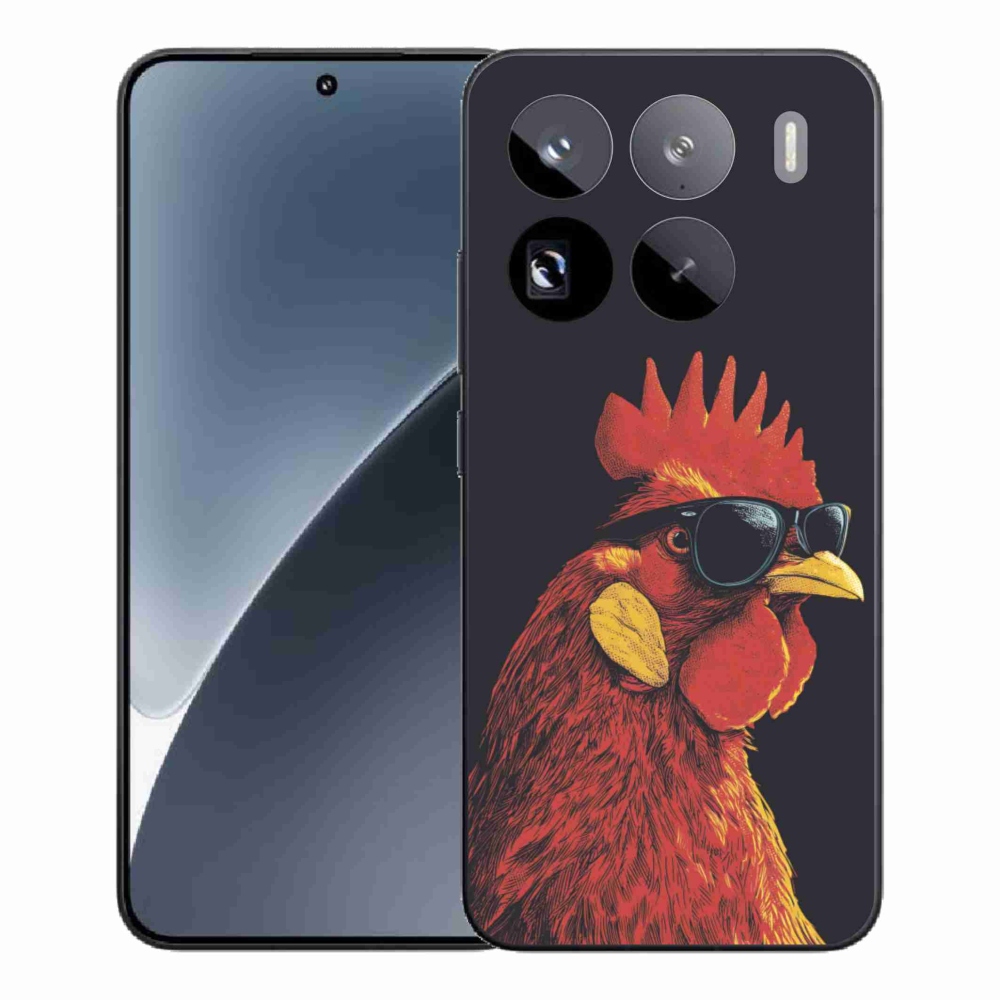 Gél borítás mmCase a Xiaomi 15 Pro-hoz - stílusos kakas