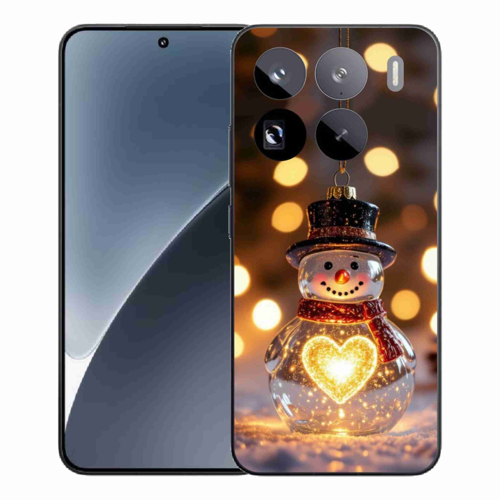 Gél borítás mmCase a Xiaomi 15 Pro-hoz - Karácsonyi hóember