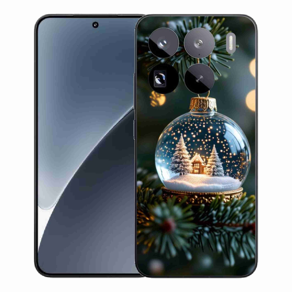 Gél borítás mmCase a Xiaomi 15 Pro számára - Karácsonyi golyók 2