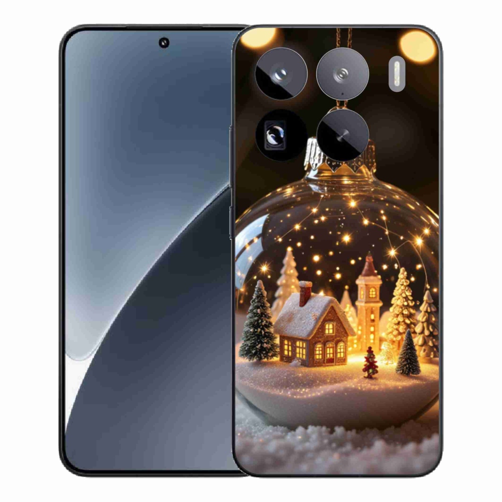 Gél borítás mmCase a Xiaomi 15 Pro számára - Karácsonyi golyók 3