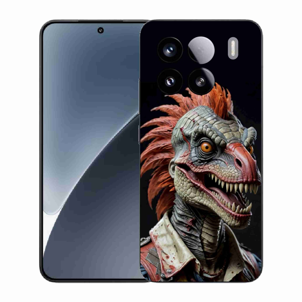 Gél borítás mmCase a Xiaomi 15-öshöz - punk dinoszaurusz