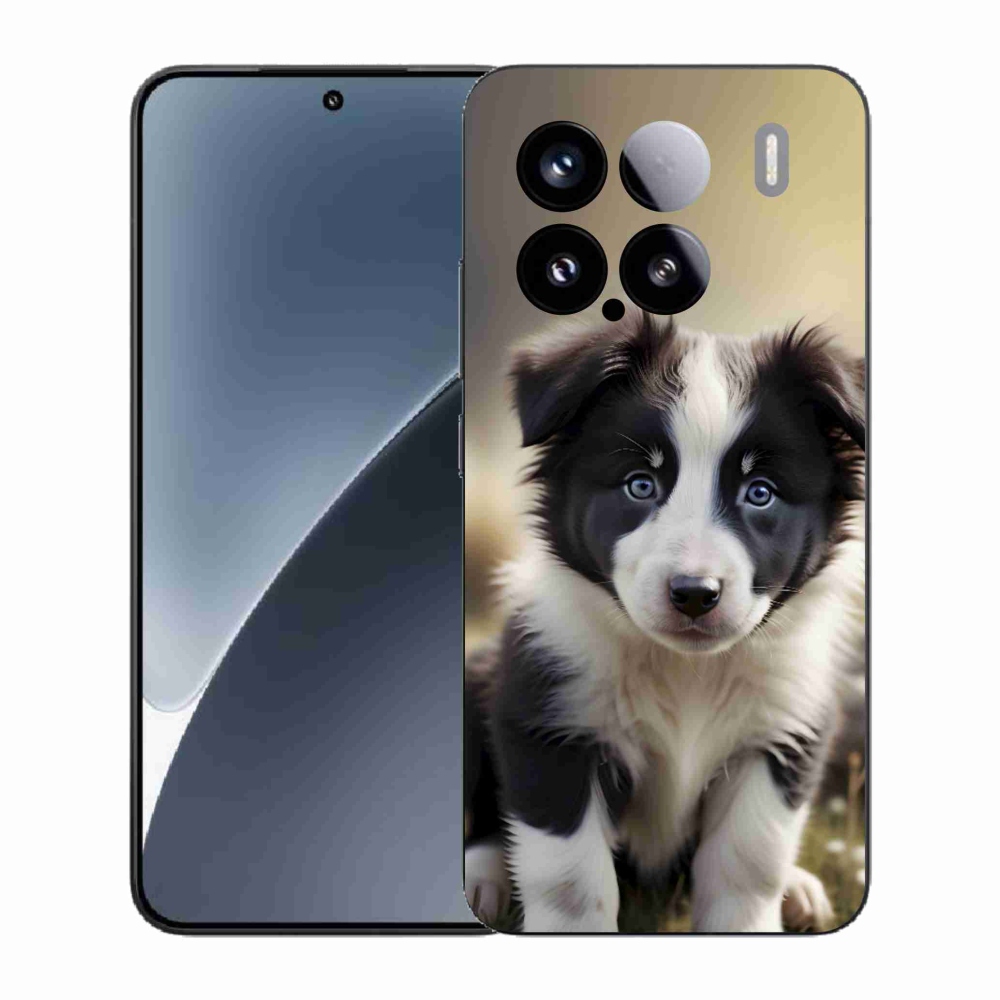 Gél borító mmCase a Xiaomi 15-öshöz - aranyos border collie