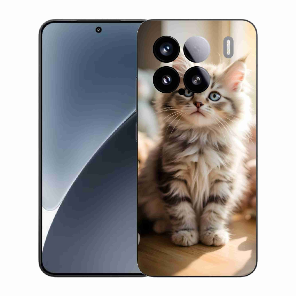 Gél borító mmCase a Xiaomi 15-hez - aranyos cica 10