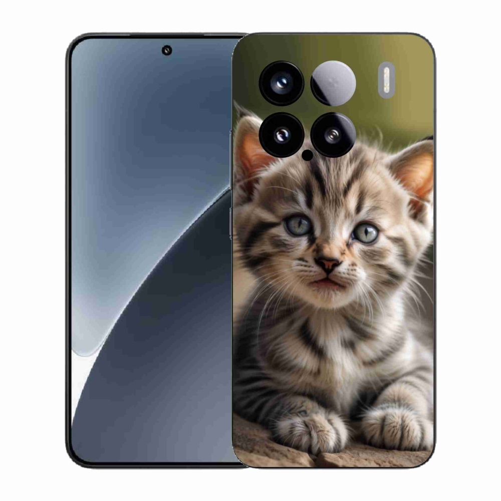 Gél borító mmCase a Xiaomi 15-hez - aranyos cica 9