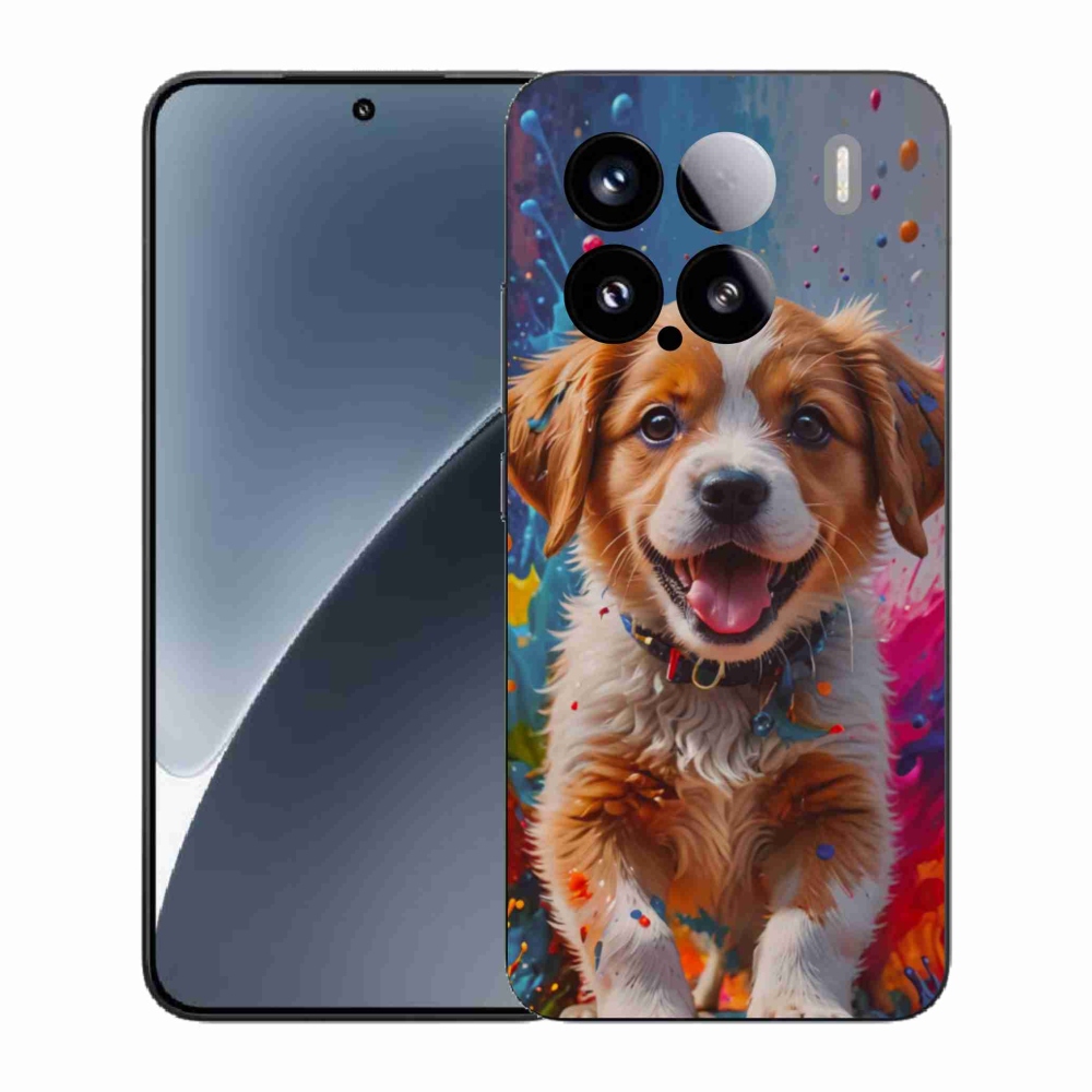 Gél borító mmCase a Xiaomi 15-hez - aranyos kiskutya 3