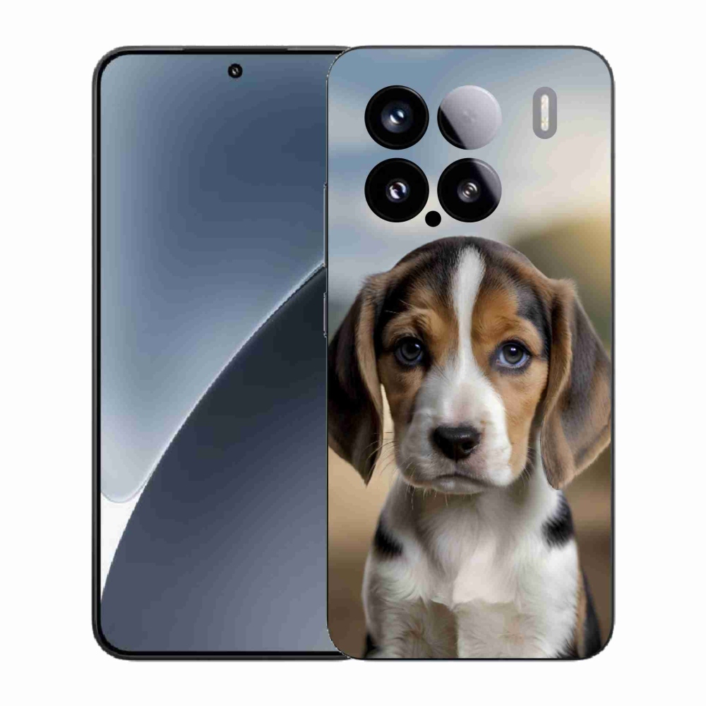Gél borító mmCase a Xiaomi 15-öshöz - aranyos beagle