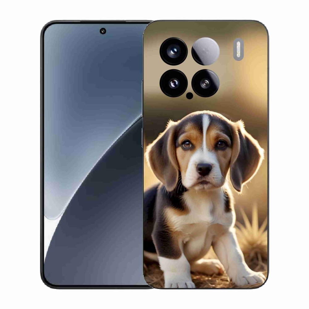 Gél borító mmCase a Xiaomi 15-öshöz - aranyos beagle