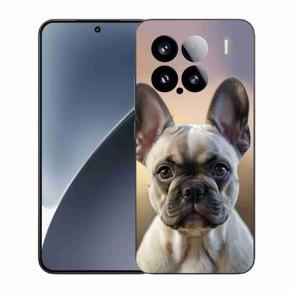 Gél borító mmCase a Xiaomi 15-öshöz - aranyos francia bulldog