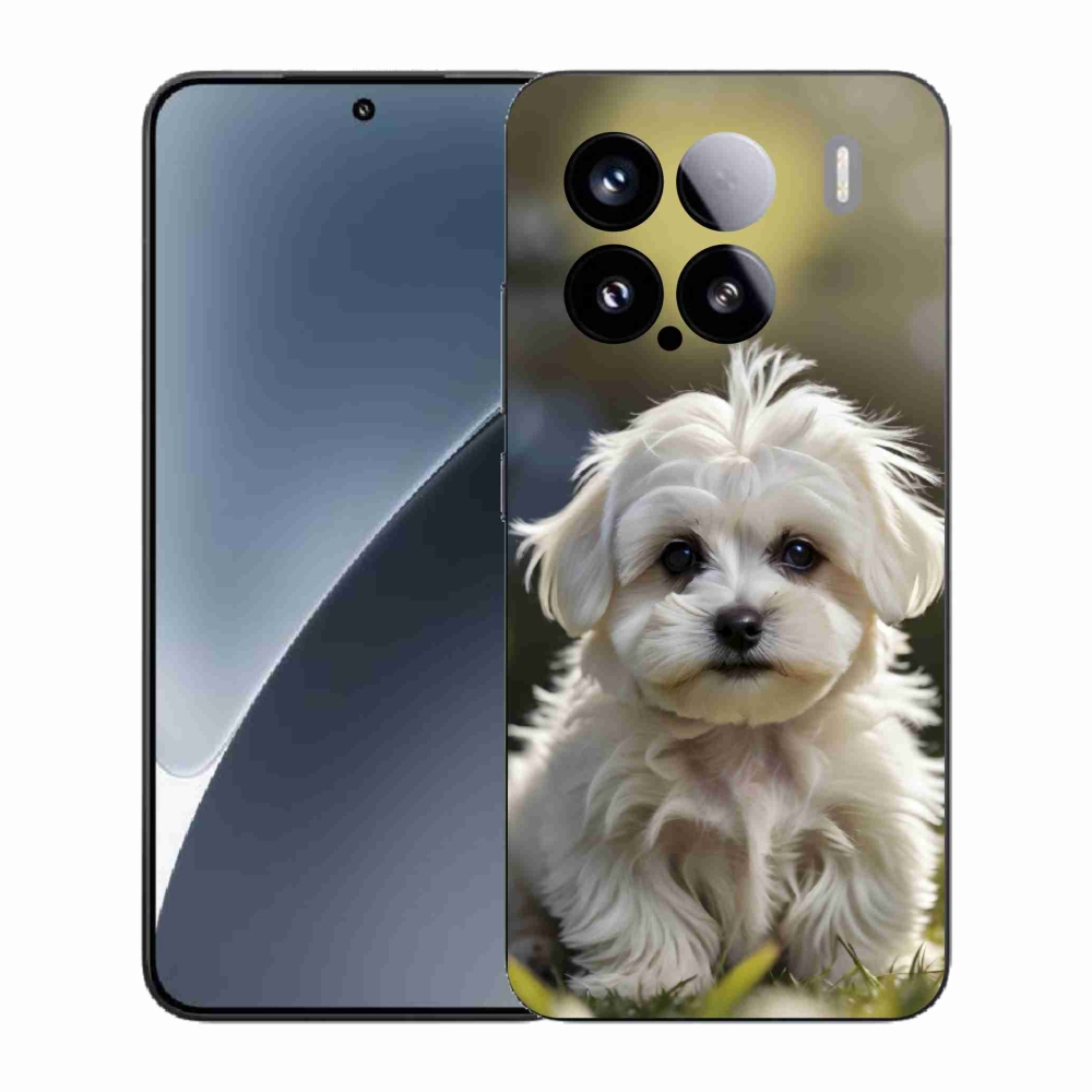 Gél borítás mmCase a Xiaomi 15-öshöz - aranyos máltai kutya