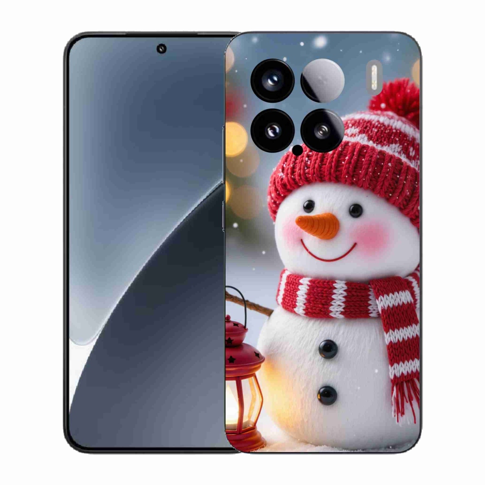 Gél borítás mmCase a Xiaomi 15-öshöz - hóember 2