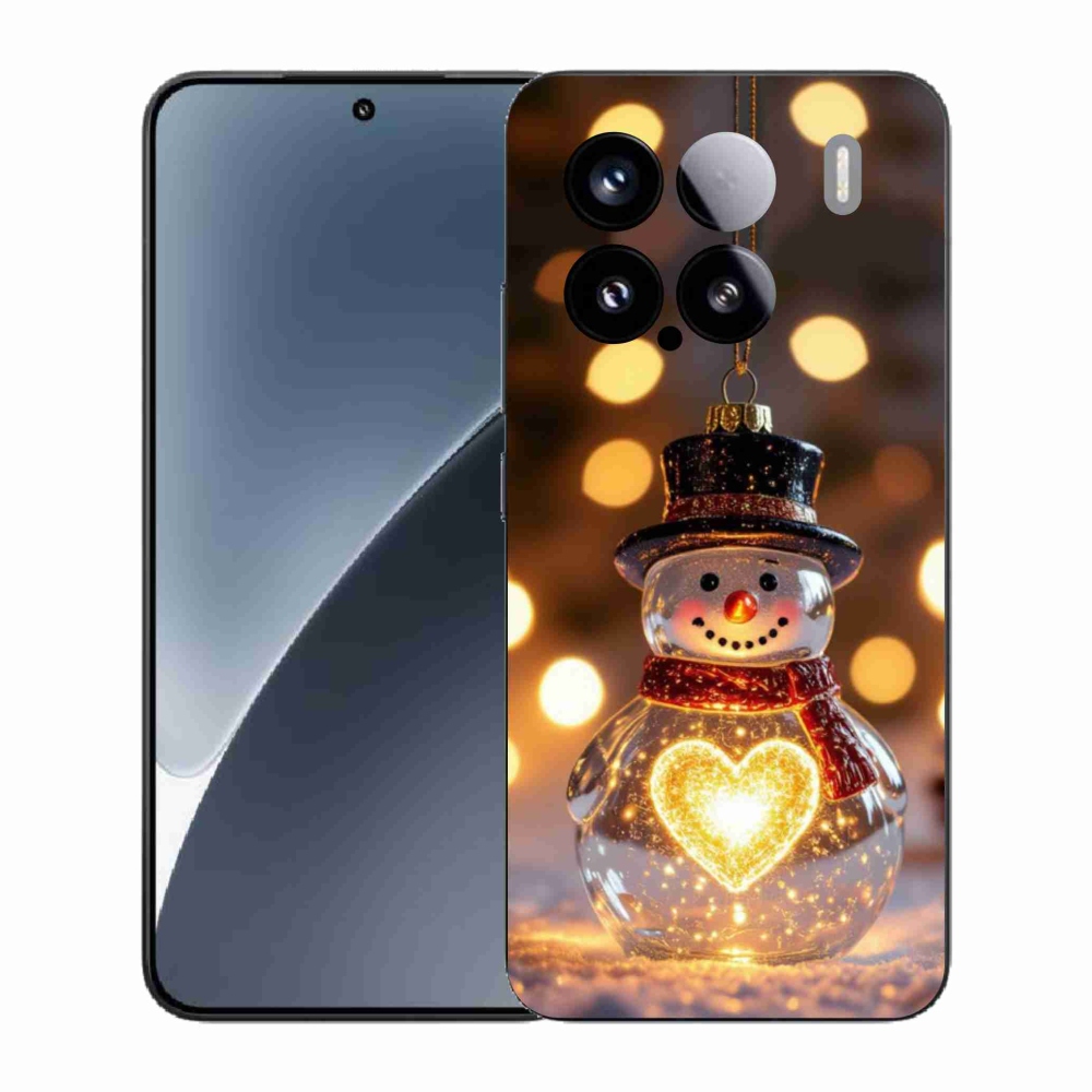 Gél borítás mmCase a Xiaomi 15-öshöz - Karácsonyi hóember