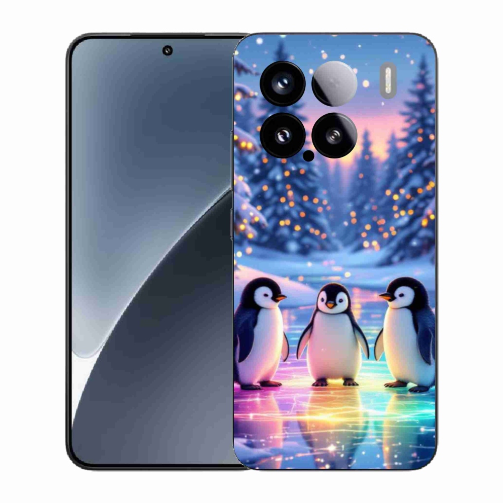 Gél borító mmCase a Xiaomi 15-öshöz - pingvinek