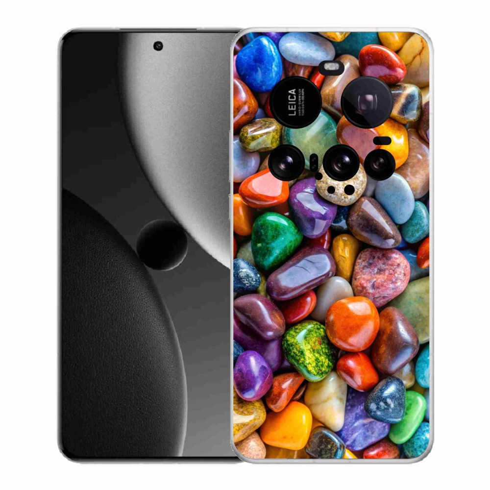 Gél borító mmCase a Xiaomi 15 Ultra számára - színes strasszkövek