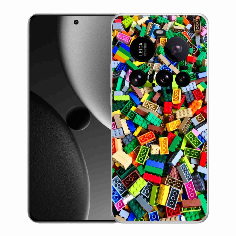 Gélburkolat mmCase a Xiaomi 15 Ultra - színes építőelemek