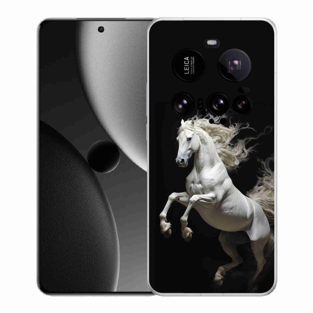 Gél borítás mmCase a Xiaomi 15 Ultra - fehér ló 4