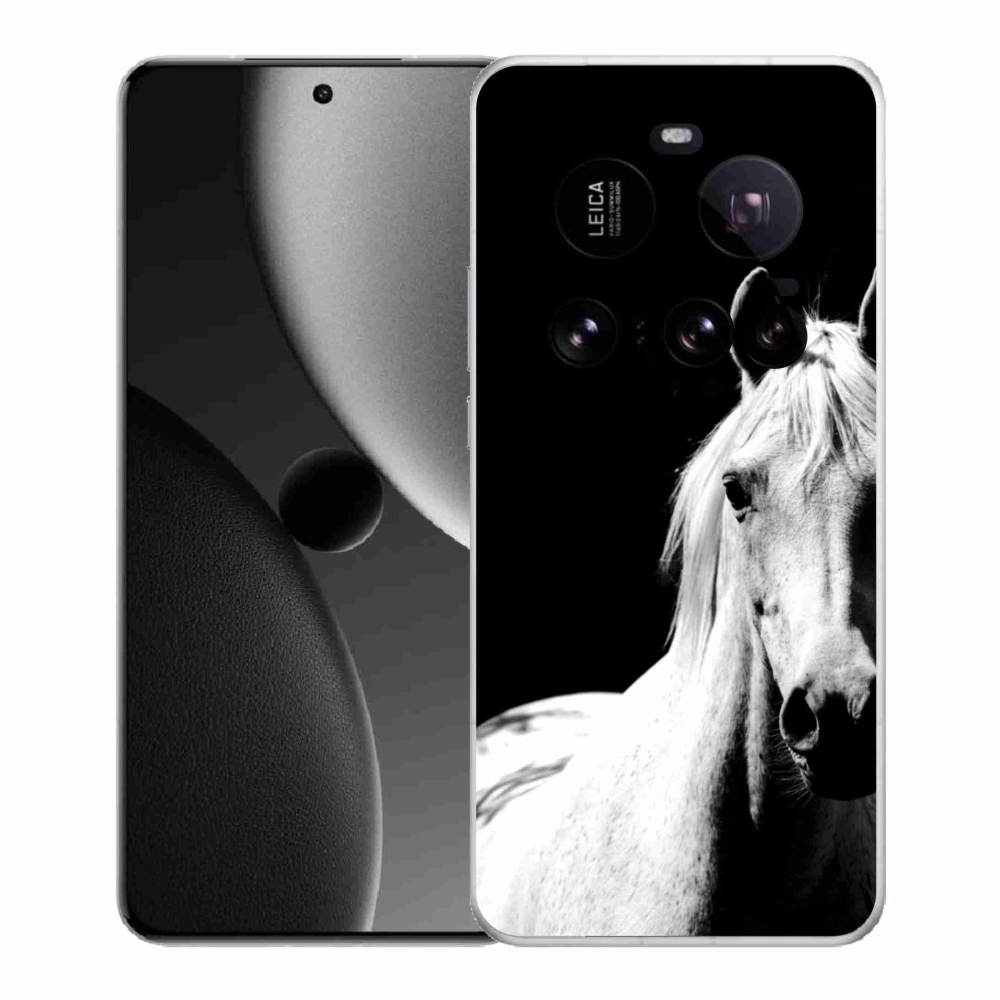 Gél borítás mmCase a Xiaomi 15 Ultra - fehér ló 5