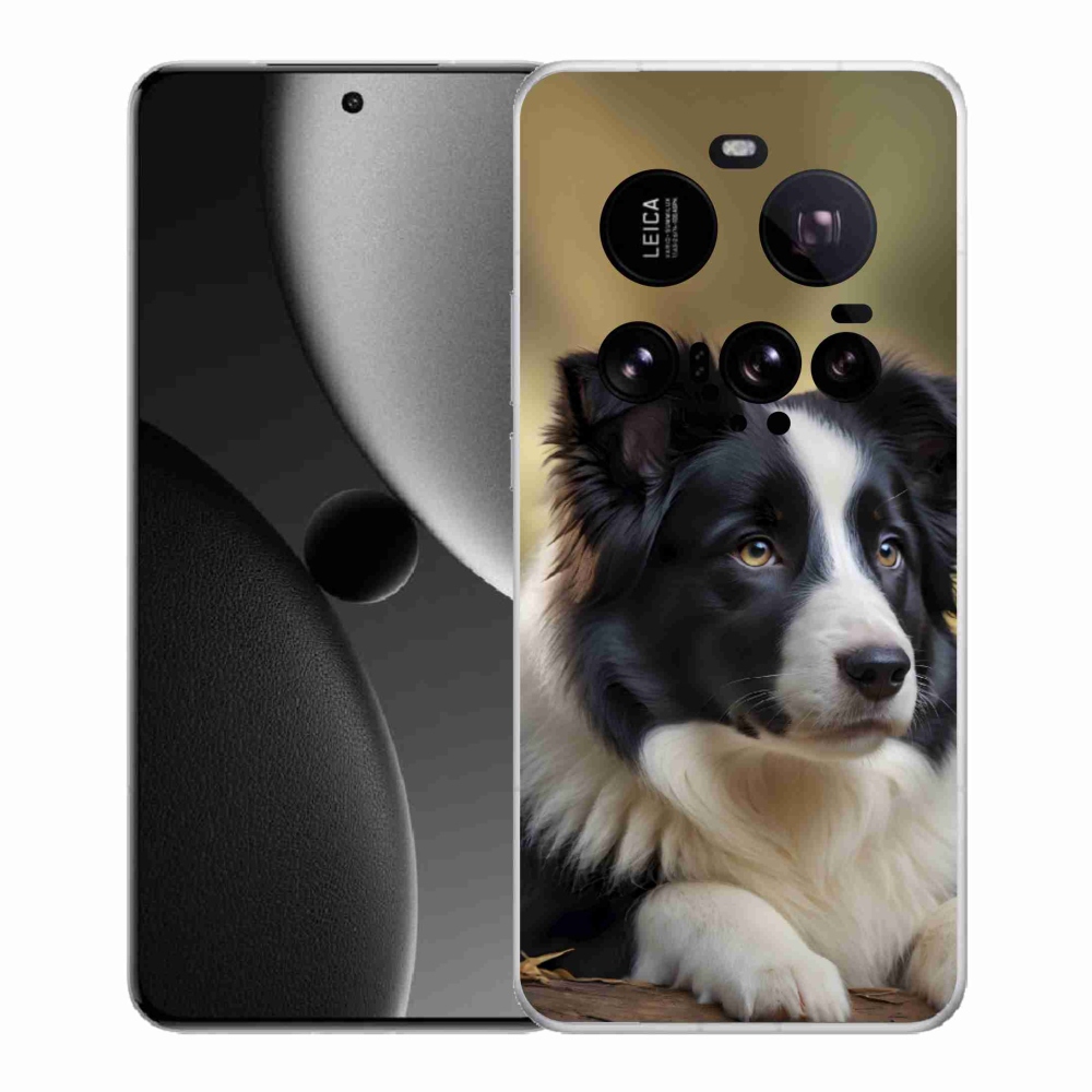 Gél borítás mmCase a Xiaomi 15 Ultra - border collie 2 számára