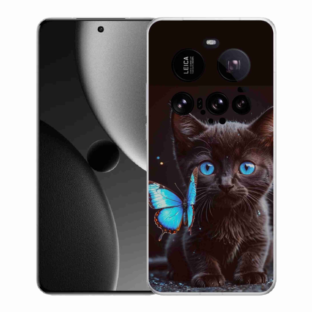 Gél borítás mmCase a Xiaomi 15 Ultra - fekete cica 3