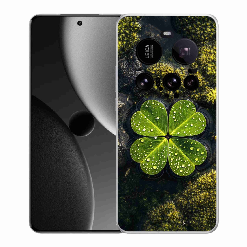 Gél borító mmCase a Xiaomi 15 Ultra számára - négylevelű lóhere