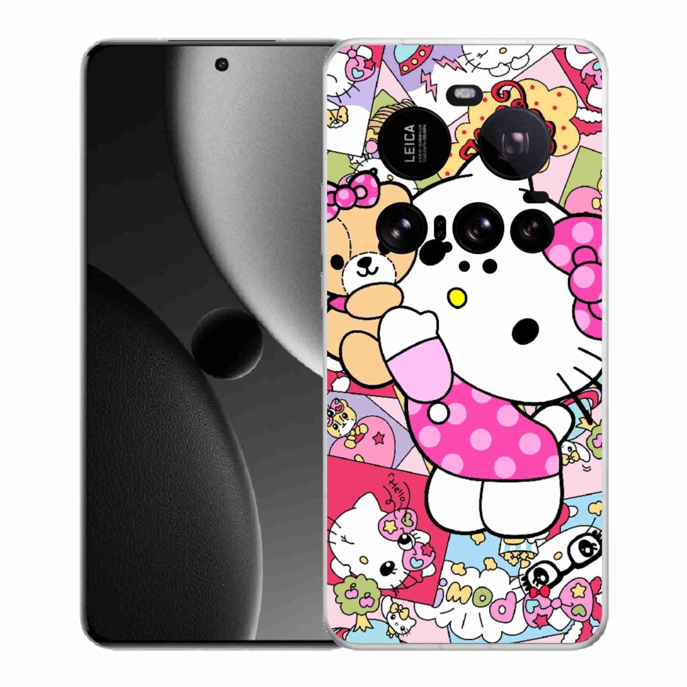 Gél borítás mmCase a Xiaomi 15 Ultra számára - aranyos cica