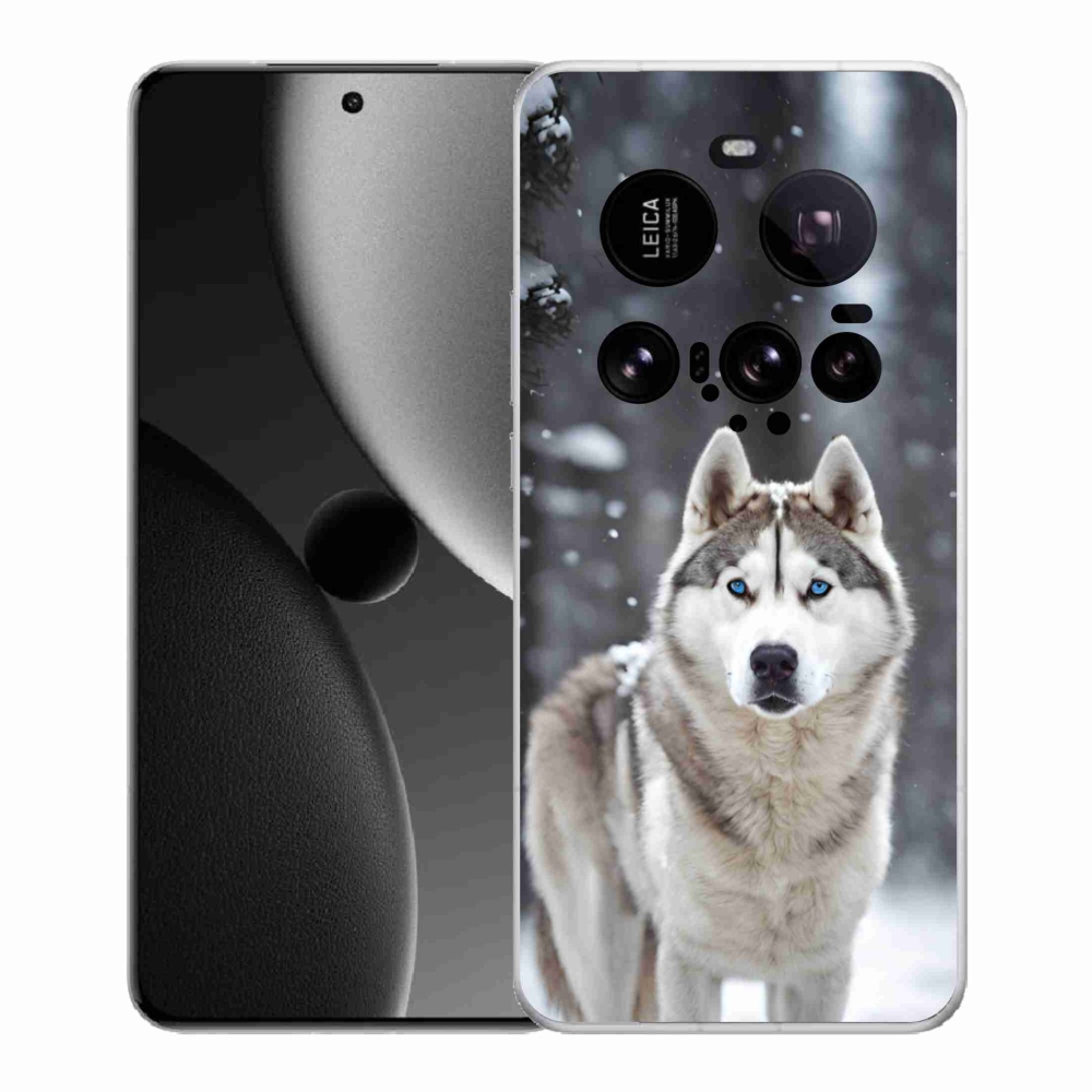 Gél borítás mmCase a Xiaomi 15 Ultra - husky 2 számára