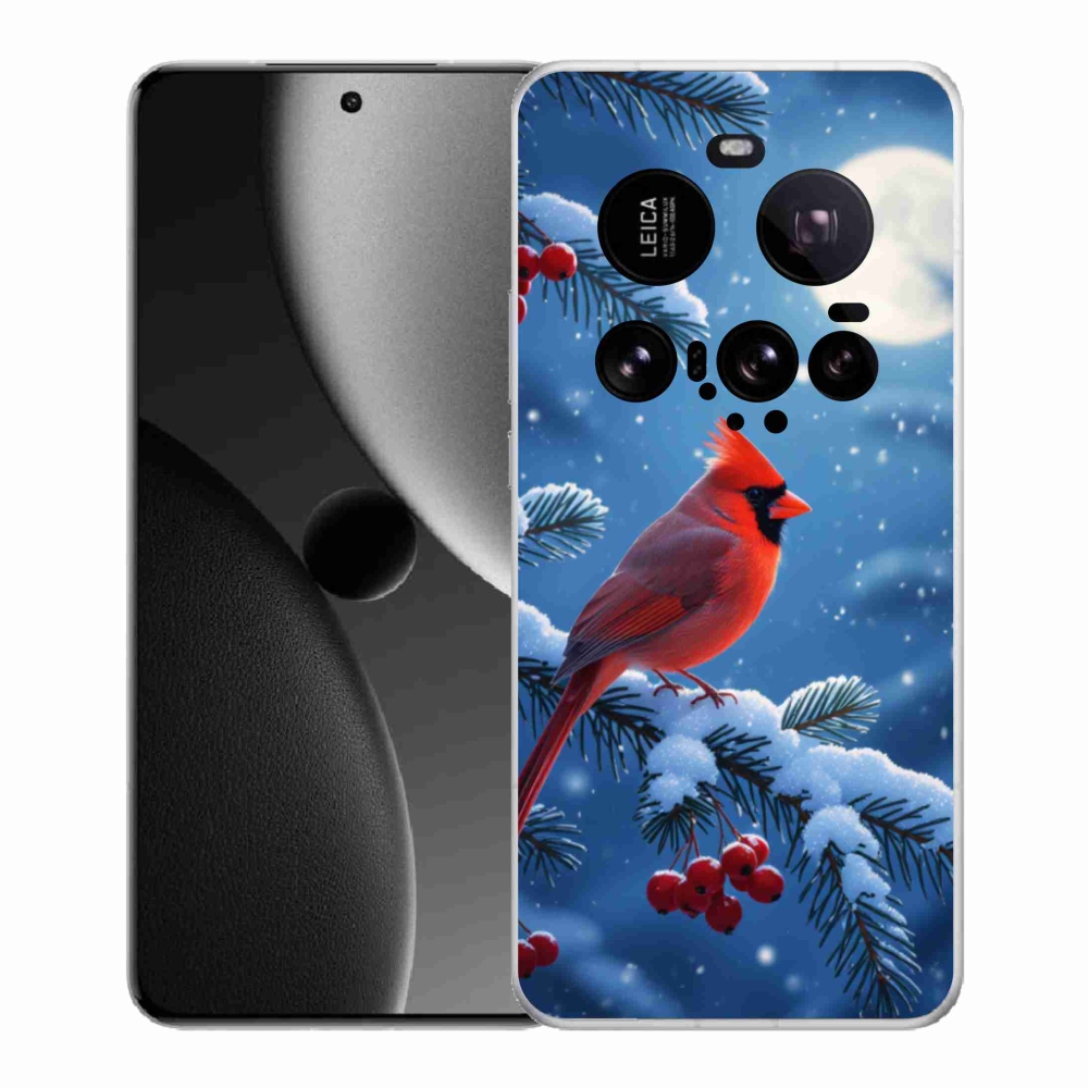 Gél borítás mmCase a Xiaomi 15 Ultra készülékhez - kardinálpiros színű