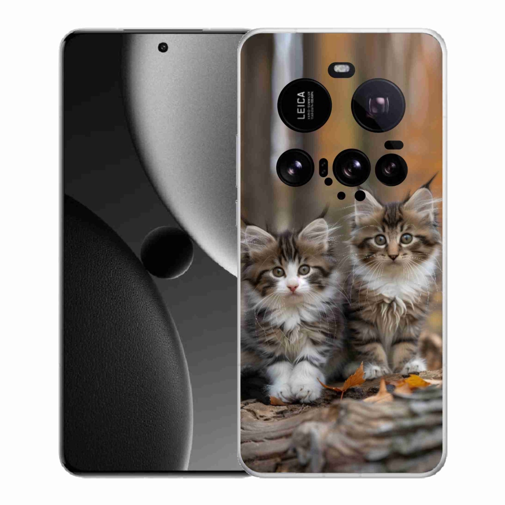 Gél borítás mmCase a Xiaomi 15 Ultra - cat duo 3 számára