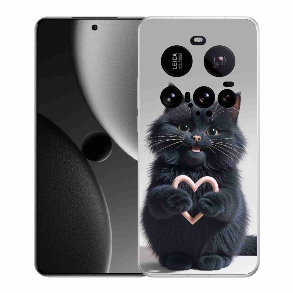 Gél borító mmCase a Xiaomi 15 Ultra számára - macska szeretet 3