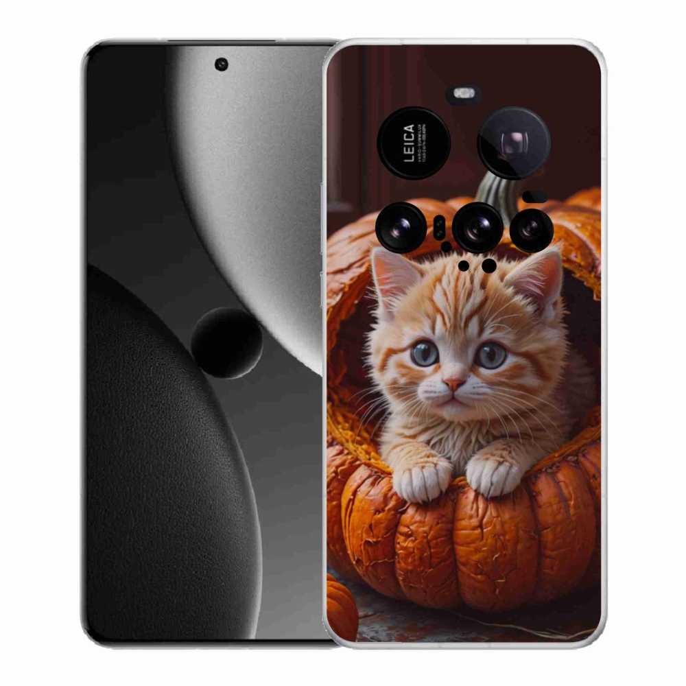 Gél borítás mmCase a Xiaomi 15 Ultra - cica és tök 2