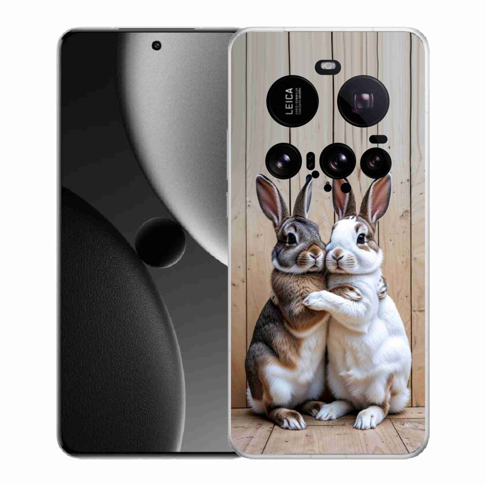 Gél borítás mmCase a Xiaomi 15 Ultra - nyúl párhoz