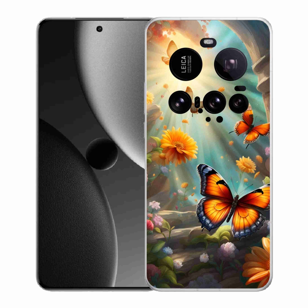 Gél borító mmCase a Xiaomi 15 Ultra - pillangókert 2