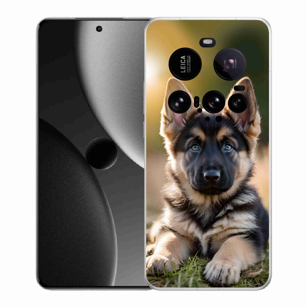Gél borítás mmCase a Xiaomi 15 Ultra számára - Német juhászkutya a természetben