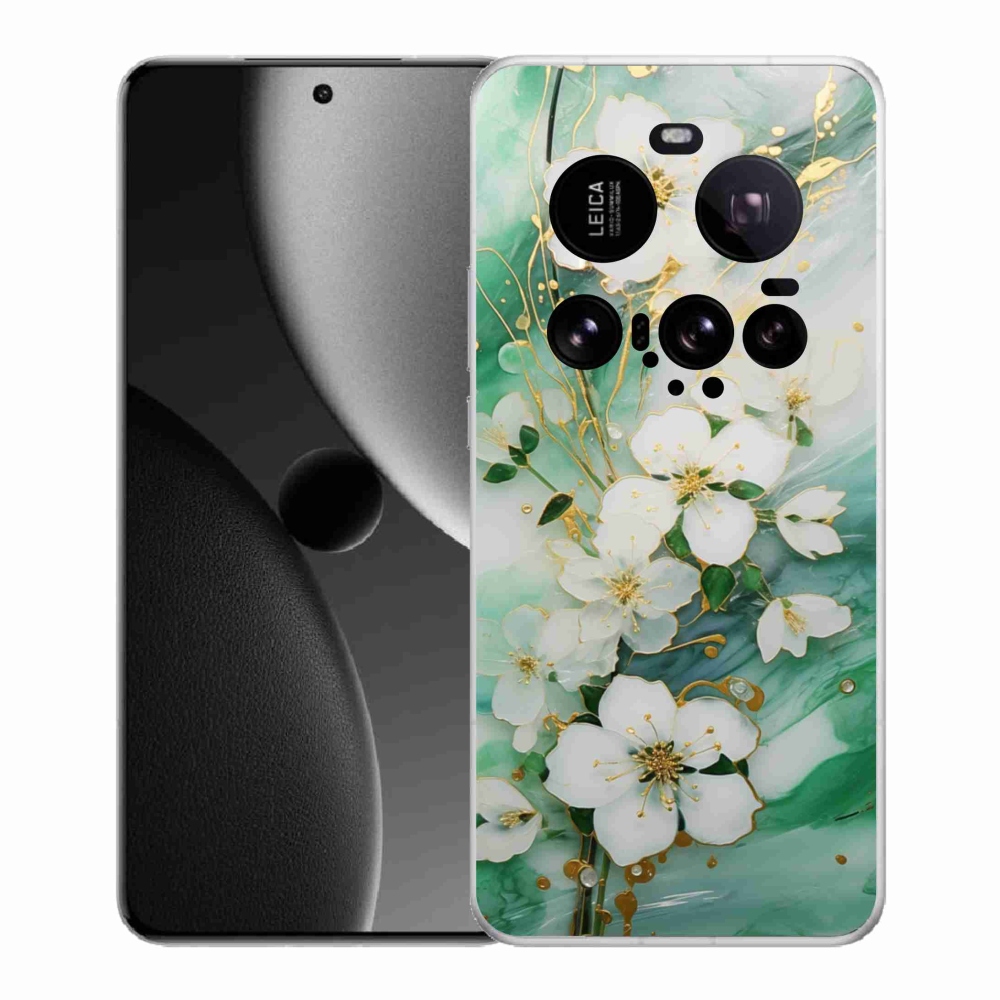 Gél borító mmCase a Xiaomi 15 Ultra számára - finom virágok