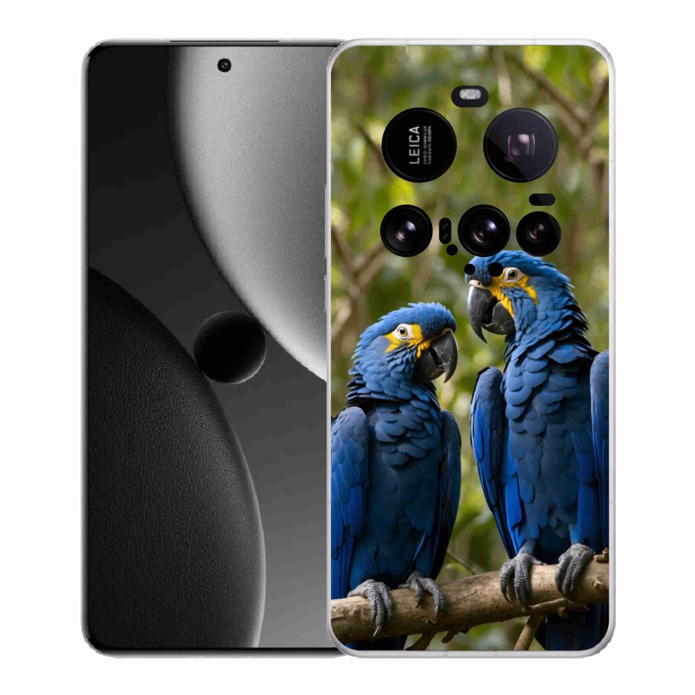 Gél borítás mmCase a Xiaomi 15 Ultra számára - papagáj duó