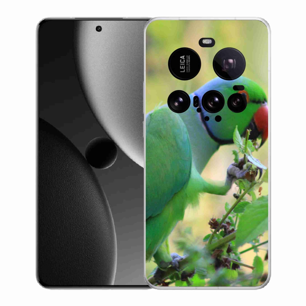 Gél borítás mmCase a Xiaomi 15 Ultra számára - papagáj alexandr
