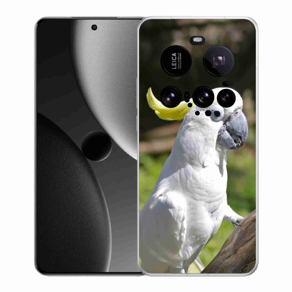 Gél borítás mmCase a Xiaomi 15 Ultra számára - papagáj kakadu 2