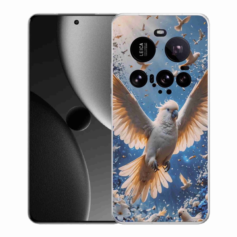 Gél borítás mmCase a Xiaomi 15 Ultra számára - papagáj kakadu