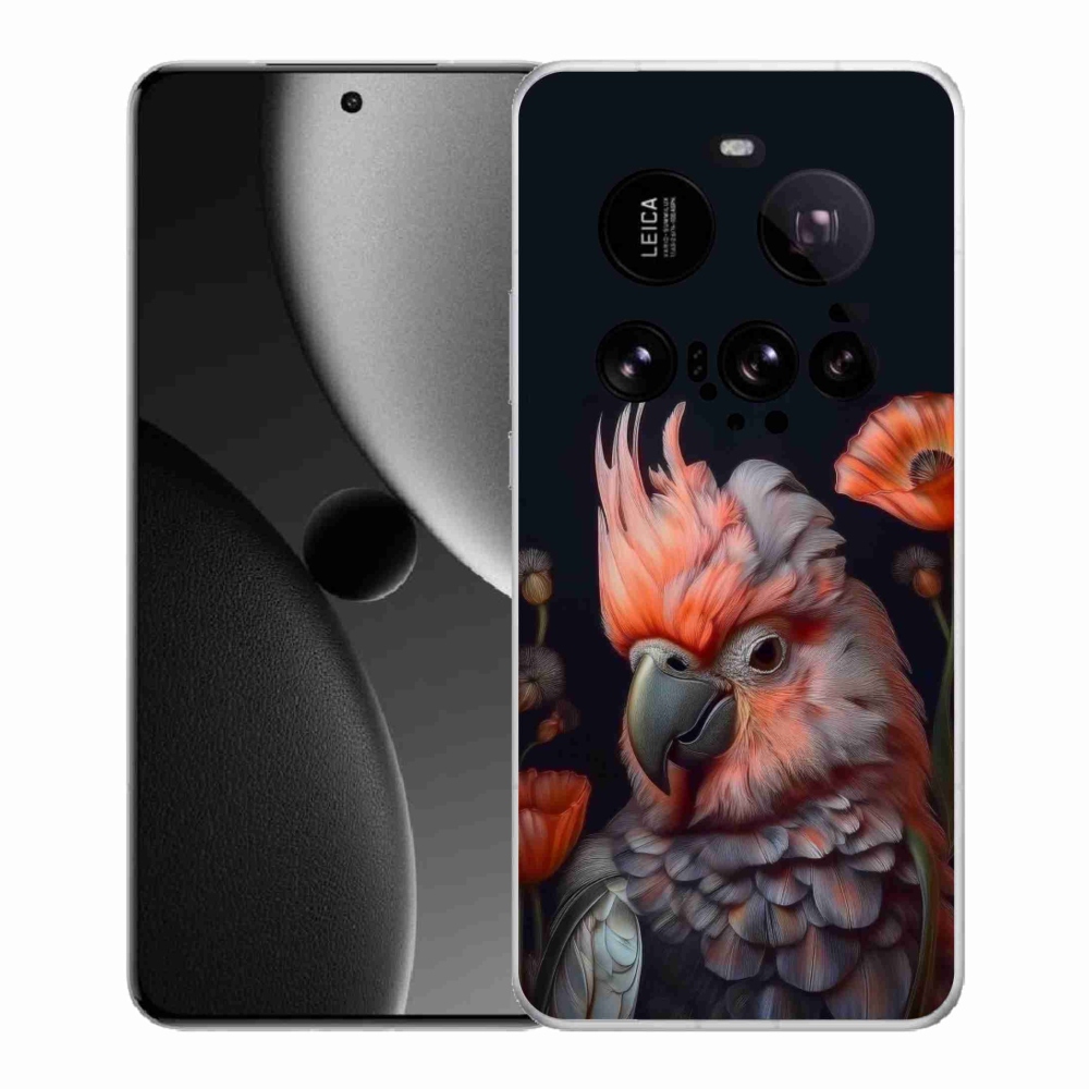 Gél borító mmCase a Xiaomi 15 Ultra - papagáj kakadu színekben