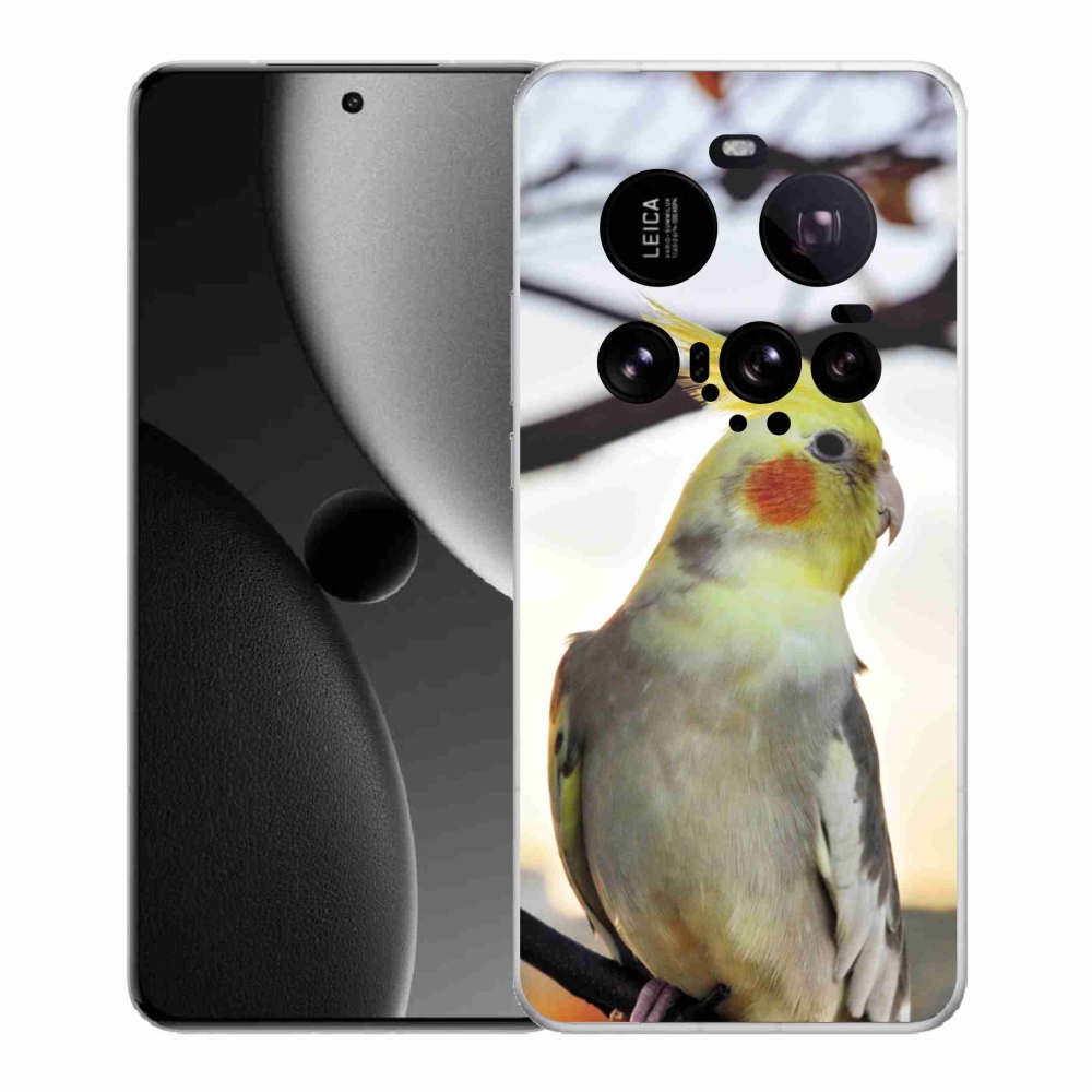 Gél borítás mmCase a Xiaomi 15 Ultra számára - papagáj korela