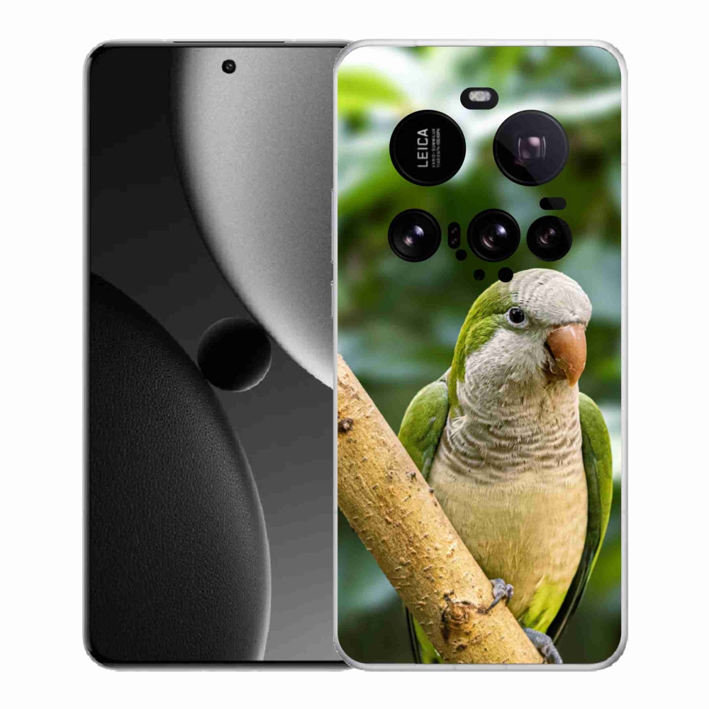 Gél borítás mmCase a Xiaomi 15 Ultra készülékhez - papagáj