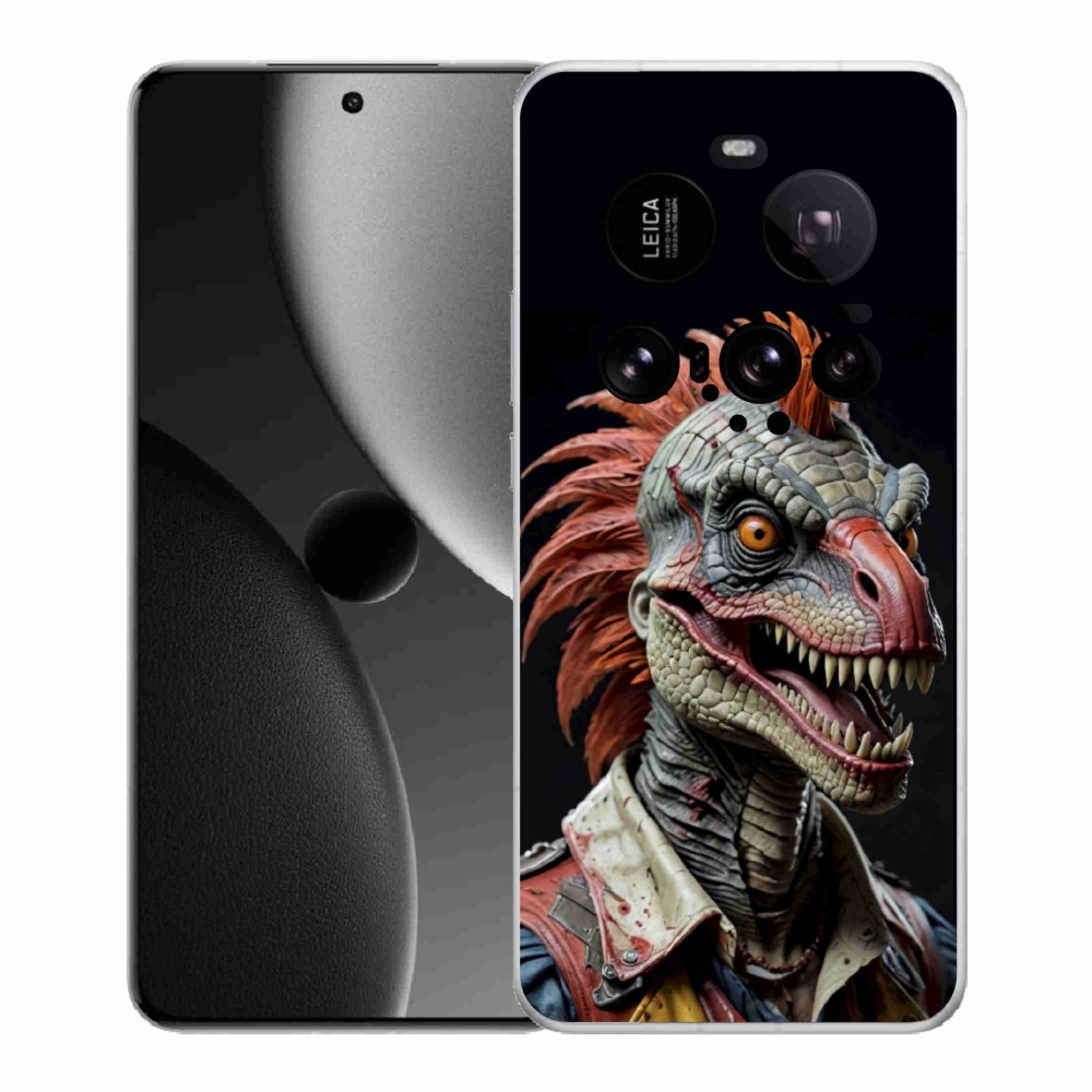 Gél borítás mmCase a Xiaomi 15 Ultra - punk dinoszauruszhoz