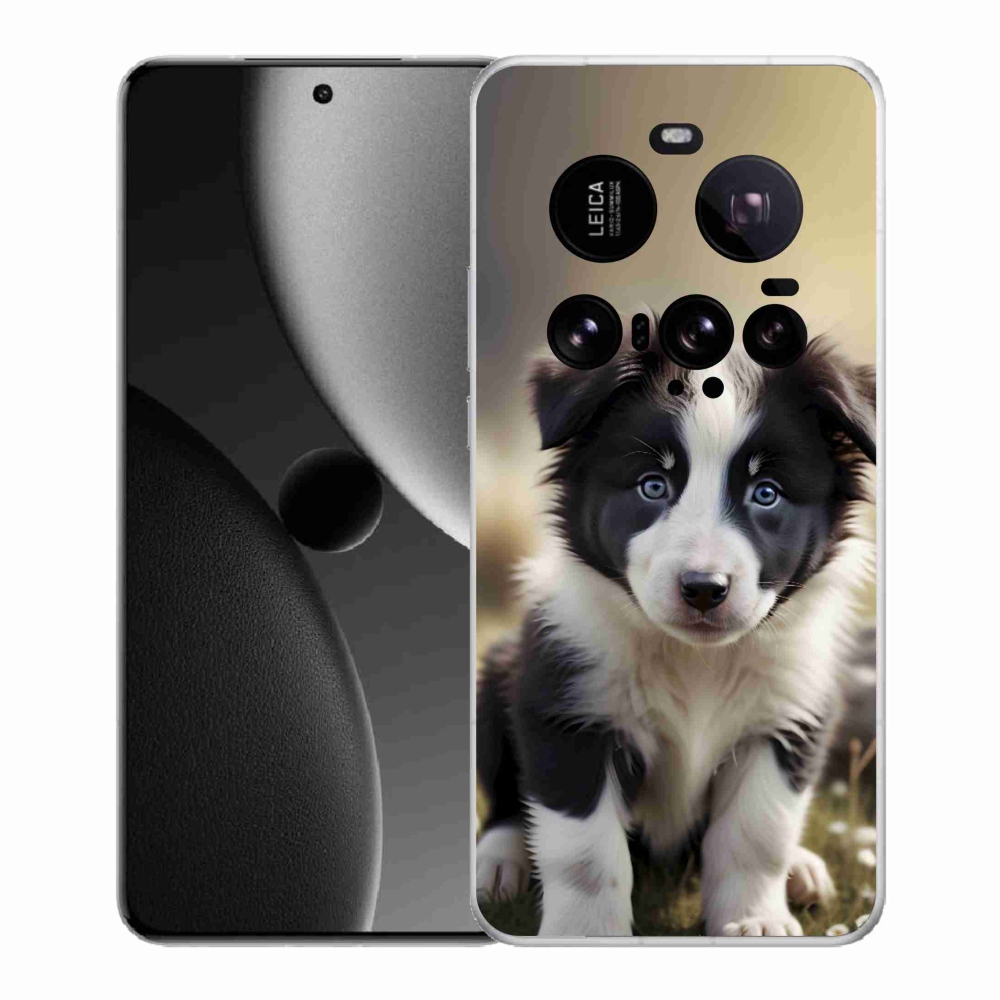 Gél borítás mmCase a Xiaomi 15 Ultra számára - aranyos border collie