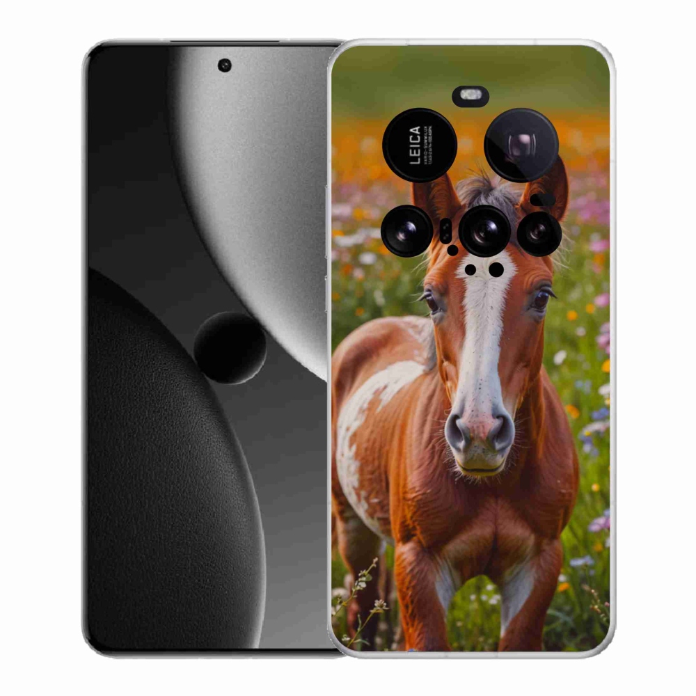 Gél borítás mmCase a Xiaomi 15 Ultra számára - aranyos csikó