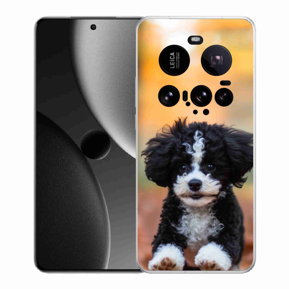 Gél borítás mmCase a Xiaomi 15 Ultra számára - aranyos kiskutya 2