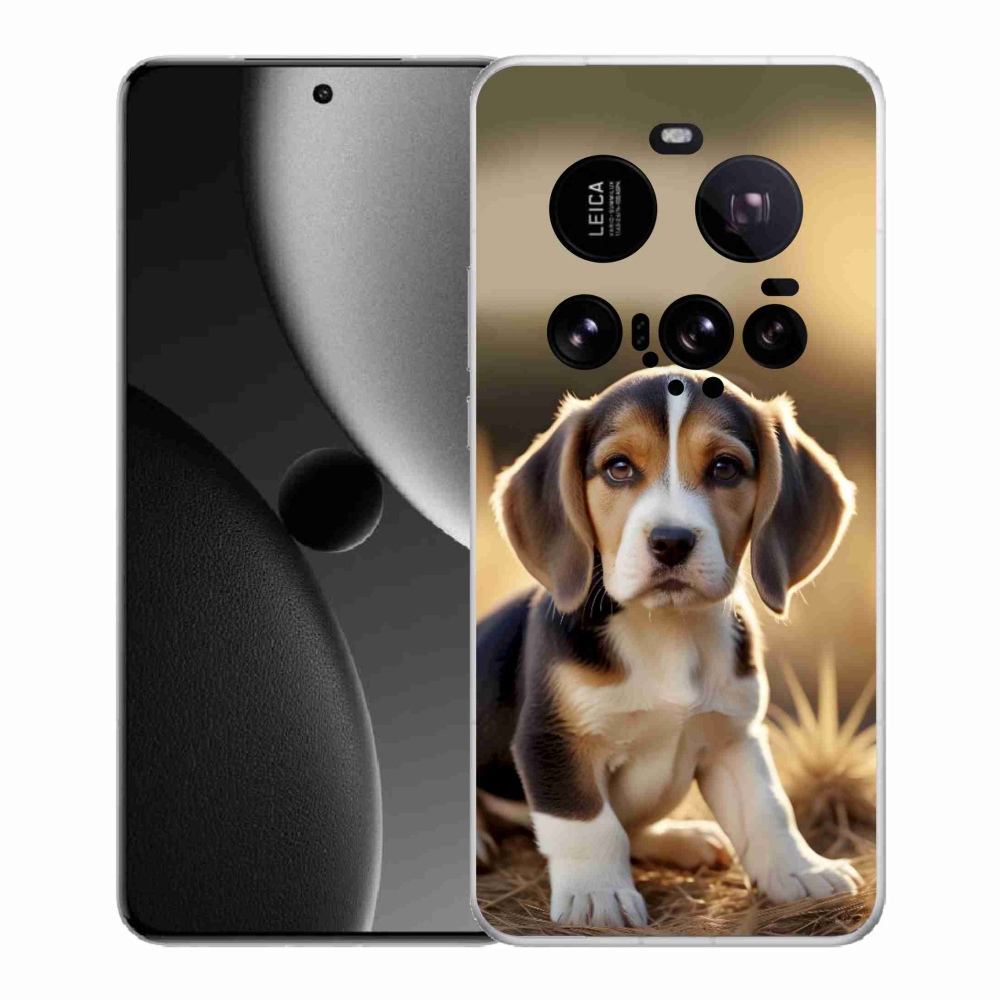 Gél borítás mmCase a Xiaomi 15 Ultra számára - aranyos beagle