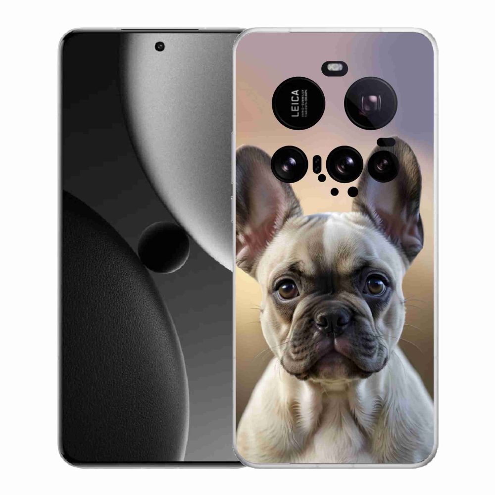Gél borítás mmCase a Xiaomi 15 Ultra számára - aranyos francia bulldog